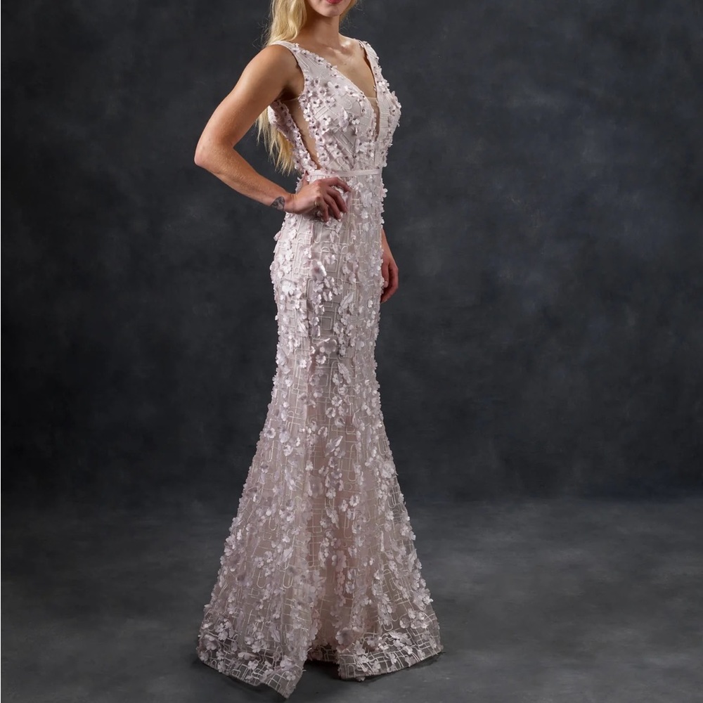 Pink Dahlia Gown
